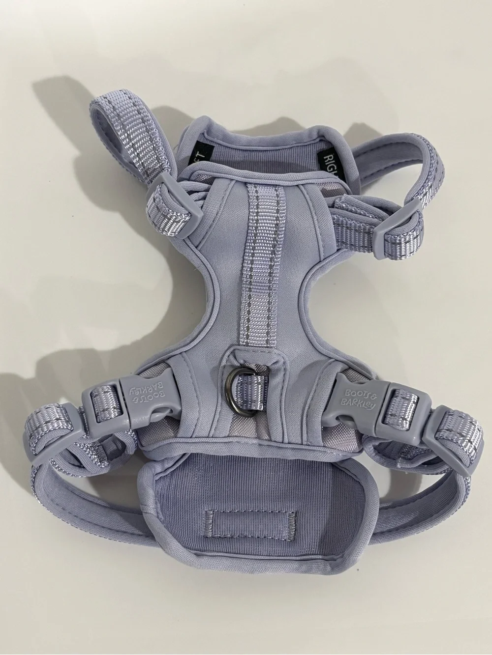 Lilac Padded Dog Harness